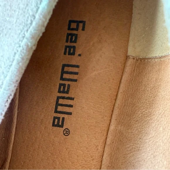 Gee Wawa Lydia pink metallic suede cutout loafers - Size 9 - Picture 7 of 9